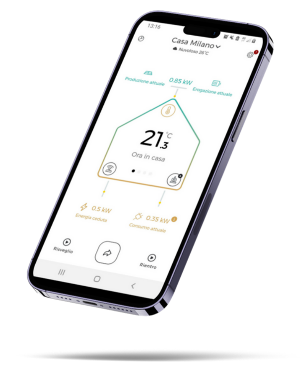 COESA Home interface