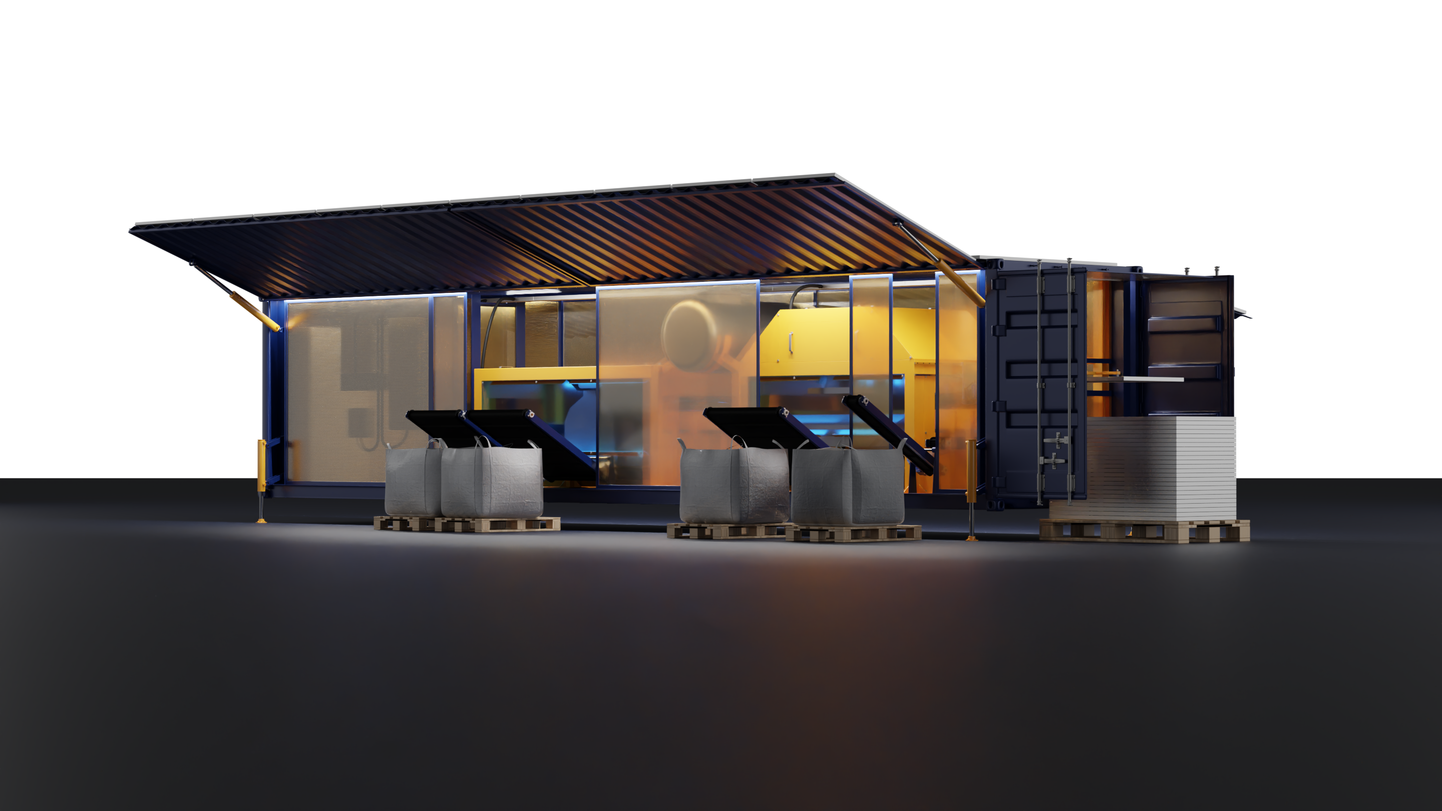 SPARC PV recycling system
